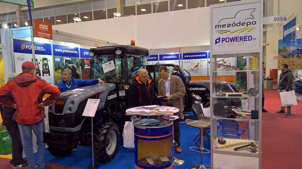  Carraro tractors and spare parts at AgroMash Expo (January 24-28)